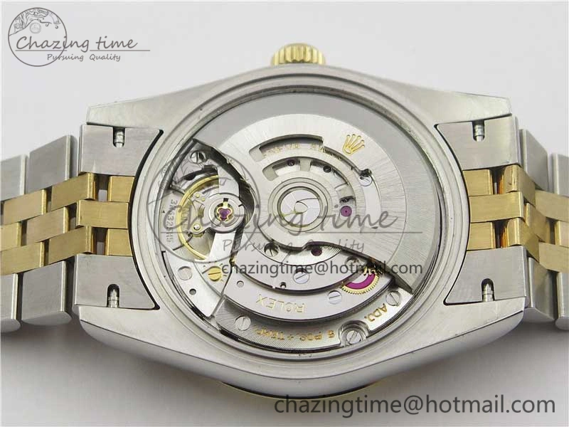DateJust 36mm 126234 BP Maker 1:1 Best Edition 904L SS YG New Version Black Dial on Jubilee Bracelet