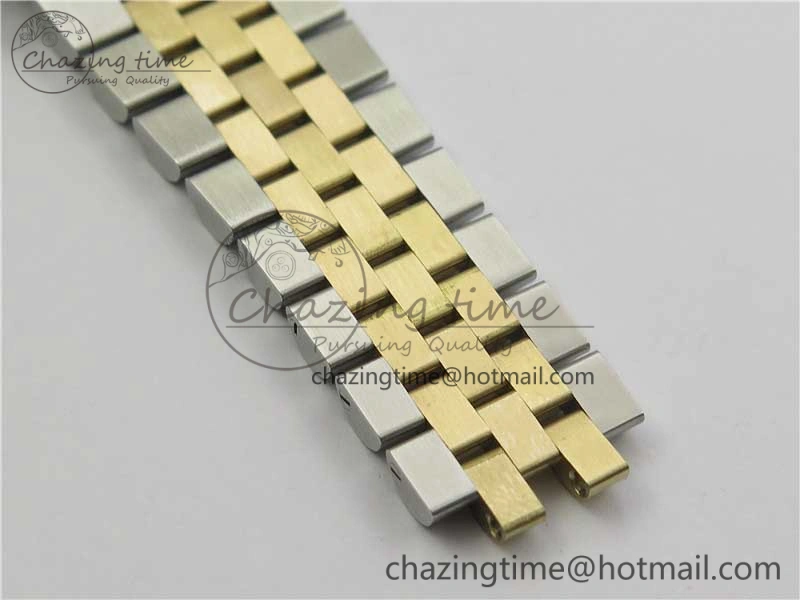 DateJust 36mm 126234 BP Maker 1:1 Best Edition 904L SS YG New Version Black Dial on Jubilee Bracelet