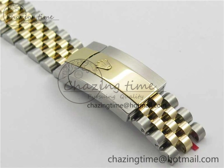 DateJust 36mm 126234 BP Maker 1:1 Best Edition 904L SS YG New Version Black Dial on Jubilee Bracelet