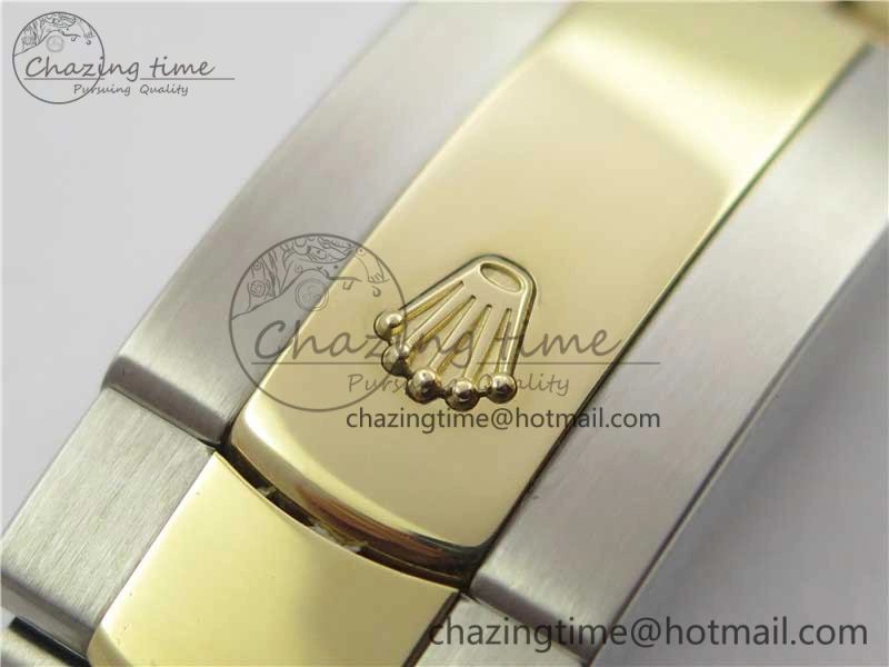 DateJust 36mm 126234 BP Maker 1:1 Best Edition 904L SS YG New Version Black Dial on Jubilee Bracelet