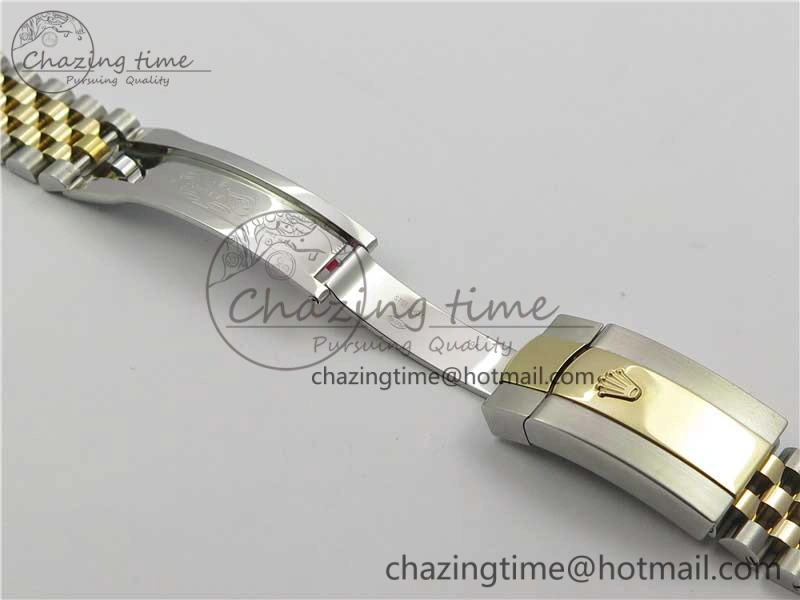 DateJust 36mm 126234 BP Maker 1:1 Best Edition 904L SS YG New Version Black Dial on Jubilee Bracelet