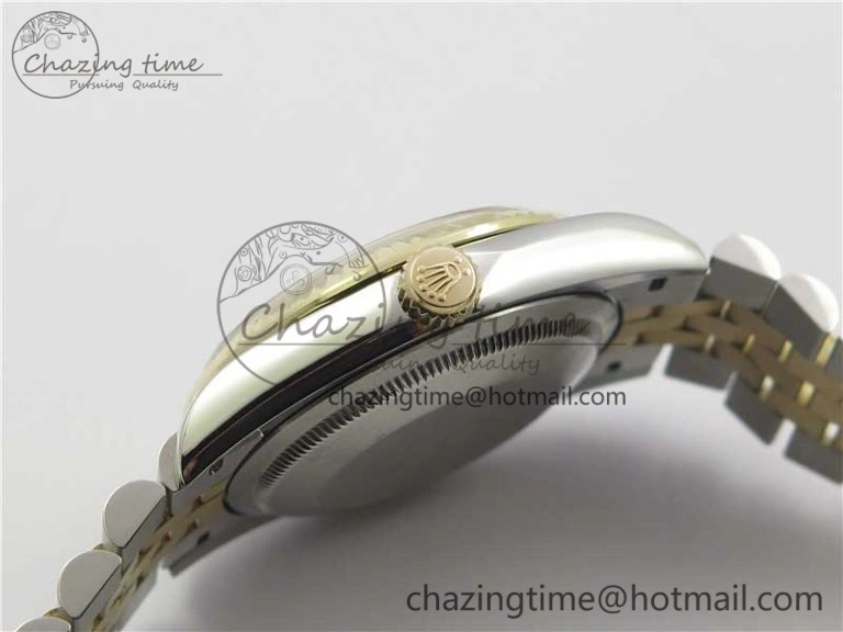 DateJust 36mm 126234 BP Maker 1:1 Best Edition 904L SS YG New Version Black Dial on Jubilee Bracelet