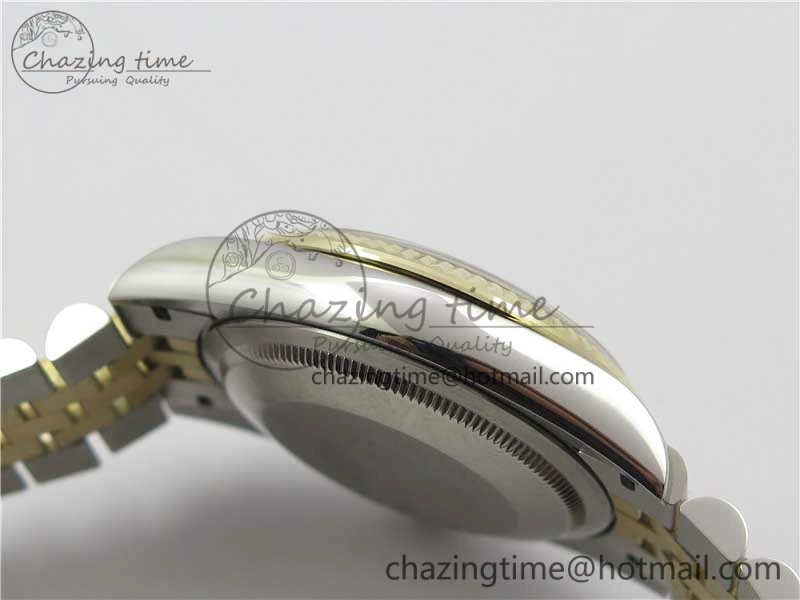 DateJust 36mm 126234 BP Maker 1:1 Best Edition 904L SS YG New Version Black Dial on Jubilee Bracelet
