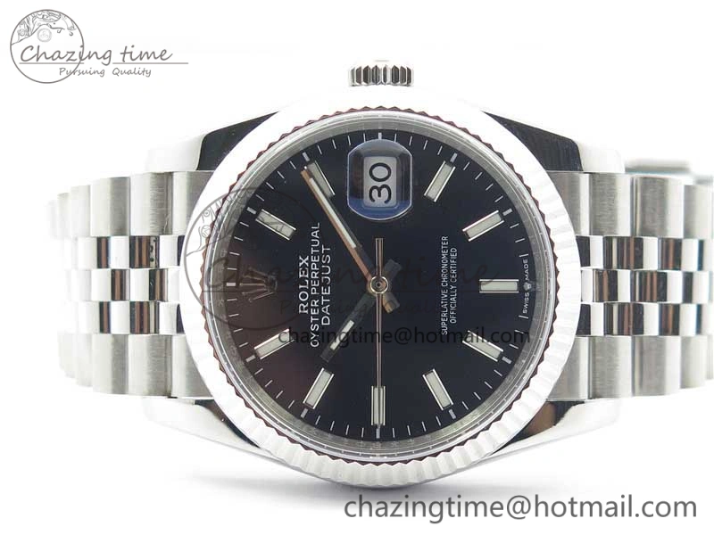 DateJust 36mm 126234 BP Maker 1:1 Best Edition 904L Steel New Version Black Dial on Jubilee Bracelet