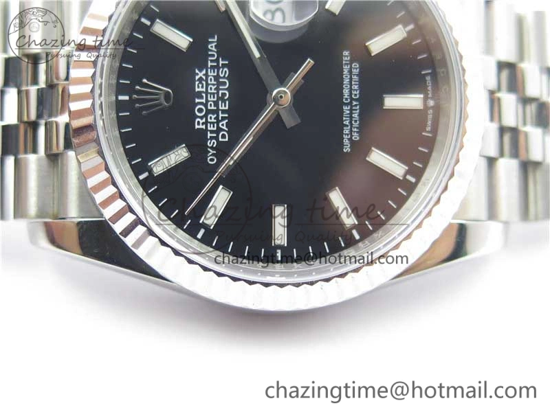 DateJust 36mm 126234 BP Maker 1:1 Best Edition 904L Steel New Version Black Dial on Jubilee Bracelet