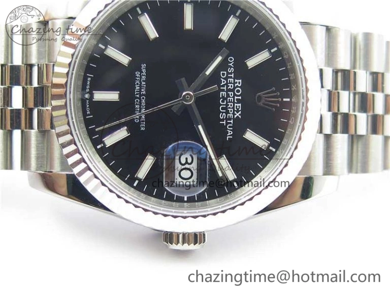 DateJust 36mm 126234 BP Maker 1:1 Best Edition 904L Steel New Version Black Dial on Jubilee Bracelet