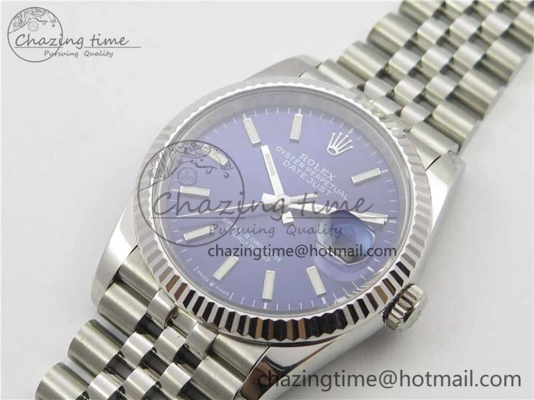 DateJust 36mm 126234 BP Maker 1:1 Best Edition 904L Steel New Version Blue Dial on Jubilee Bracelet