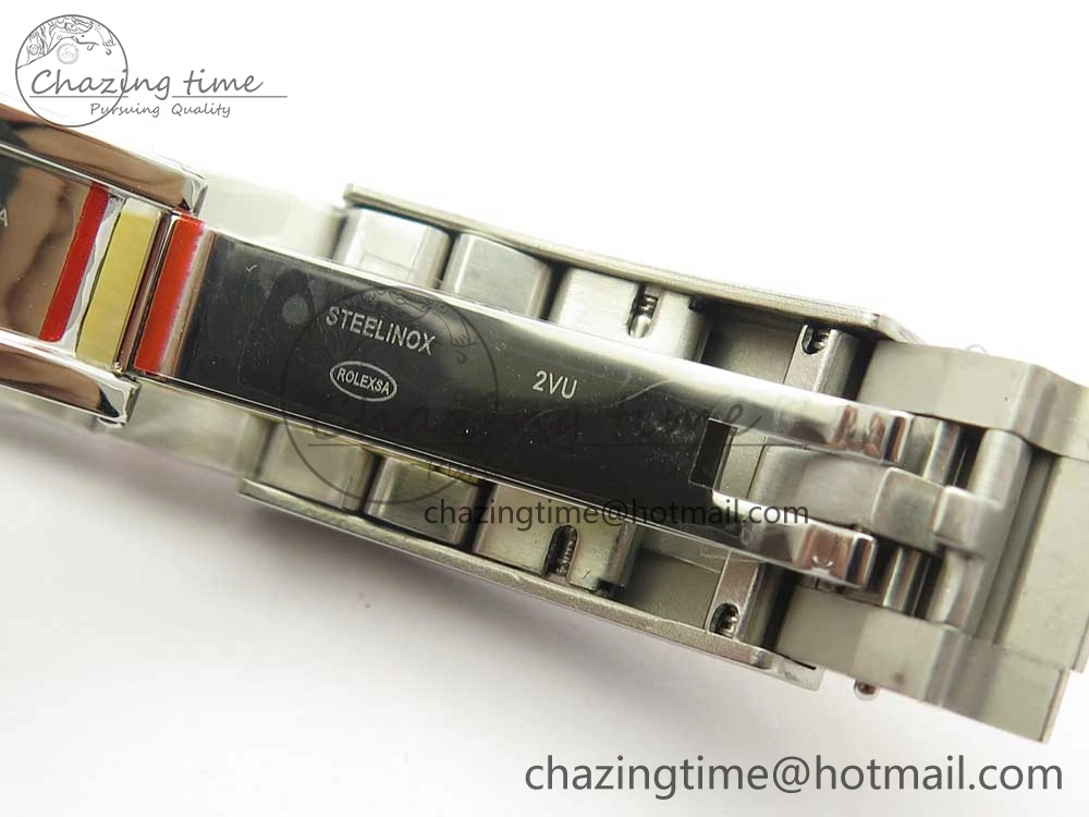 DateJust 36mm 904 SS RG Wrapped 116231 GMF Gray Diam Dial on SS RG Wrapped Jubilee Bracelet A2836