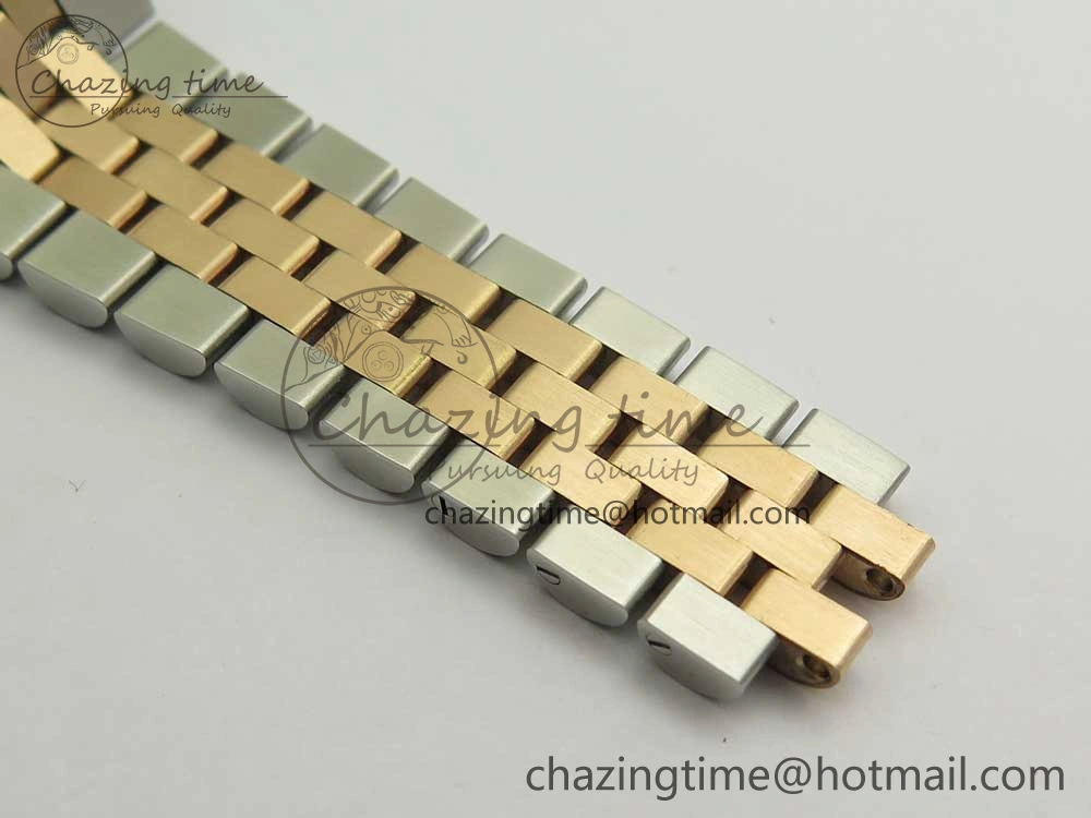 DateJust 36mm 904 SS RG Wrapped 116231 GMF RG Dial Roman on SS RG Wrapped Jubilee Bracelet A2836