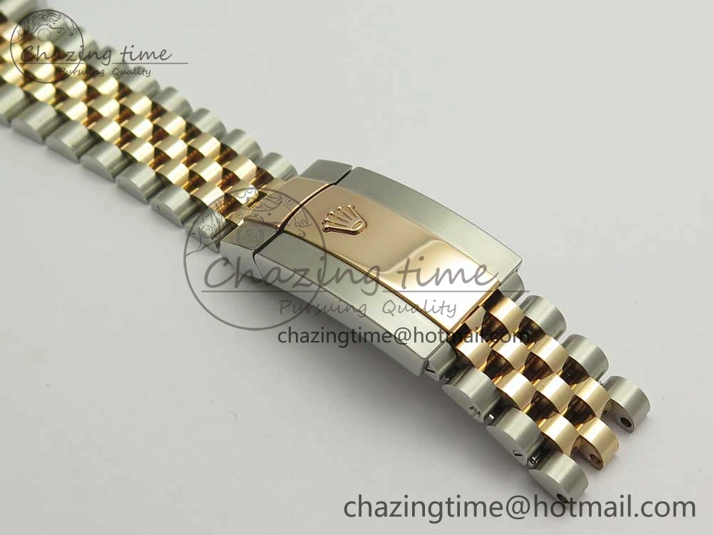 DateJust 36mm 904 SS RG Wrapped 116231 GMF RG Dial Roman on SS RG Wrapped Jubilee Bracelet A2836