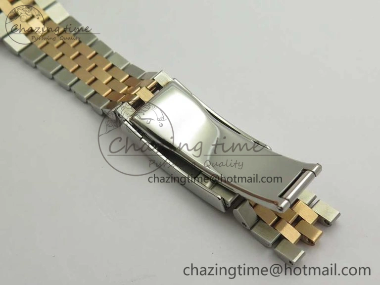 DateJust 36mm 904 SS RG Wrapped 116231 GMF RG Dial Roman on SS RG Wrapped Jubilee Bracelet A2836