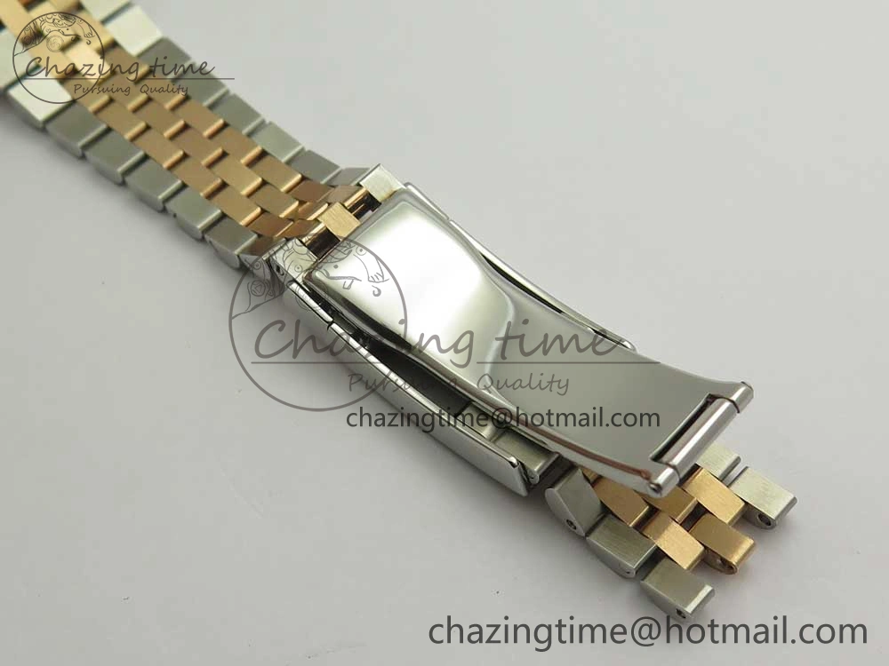 DateJust 36mm 904 SS RG Wrapped 116231 GMF RG Dial Roman on SS RG Wrapped Jubilee Bracelet A2836