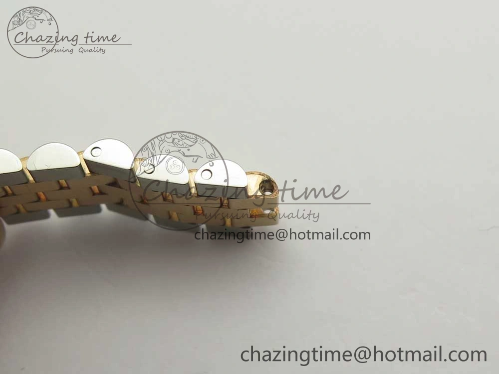 DateJust 36mm 904 SS RG Wrapped 116231 GMF RG Dial Roman on SS RG Wrapped Jubilee Bracelet A2836