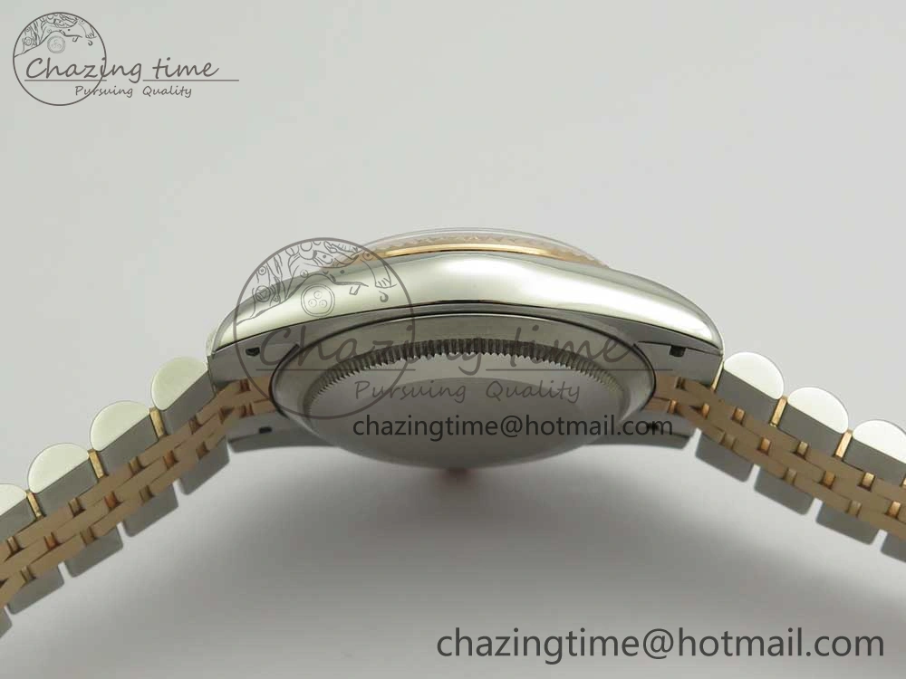 DateJust 36mm 904 SS RG Wrapped 116231 GMF RG Dial Roman on SS RG Wrapped Jubilee Bracelet A2836