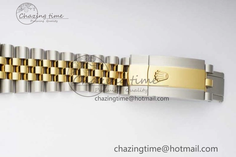 DateJust 36mm DIWF 1:1 Best Edition 904L Steel Computer Dial Diamonds Markers on SS YG Jubilee Bracelet SA3235