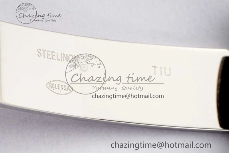 DateJust 36mm DIWF 1:1 Best Edition 904L Steel Gray Dial on SS RG Oyster Bracelet SA3235