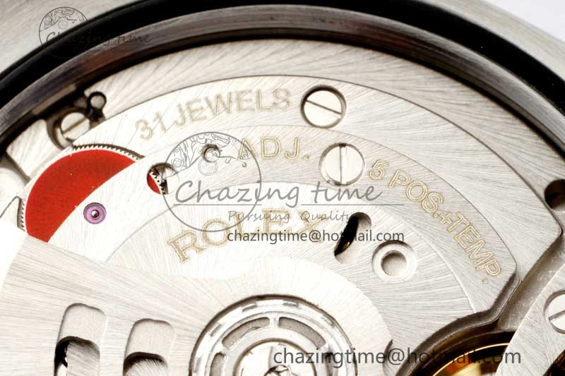 DateJust 36mm DIWF 1:1 Best Edition 904L Steel Gray Dial on SS RG Oyster Bracelet SA3235