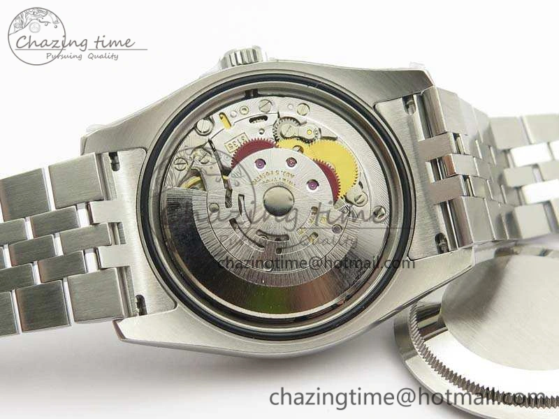 DateJust 36mm SS 116200 ARF 1:1 Best Edition Black Roman Dial On 904L SS Jubilee Bracelet SA3135
