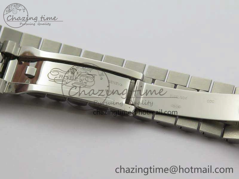 DateJust 36mm SS 116200 ARF 1:1 Best Edition Black Roman Dial On 904L SS Jubilee Bracelet SA3135