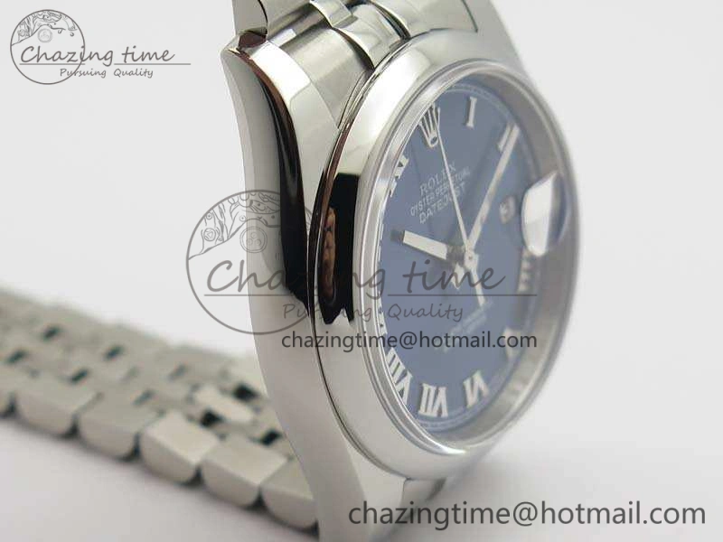 DateJust 36mm SS 116200 ARF 1:1 Best Edition Blue Roman Dial On 904L SS Jubilee Bracelet SA3135