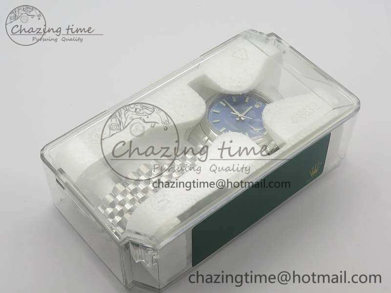 DateJust 36mm SS 116200 ARF 1:1 Best Edition Blue Sticks Dial On 904L SS Jubilee Bracelet SA3135