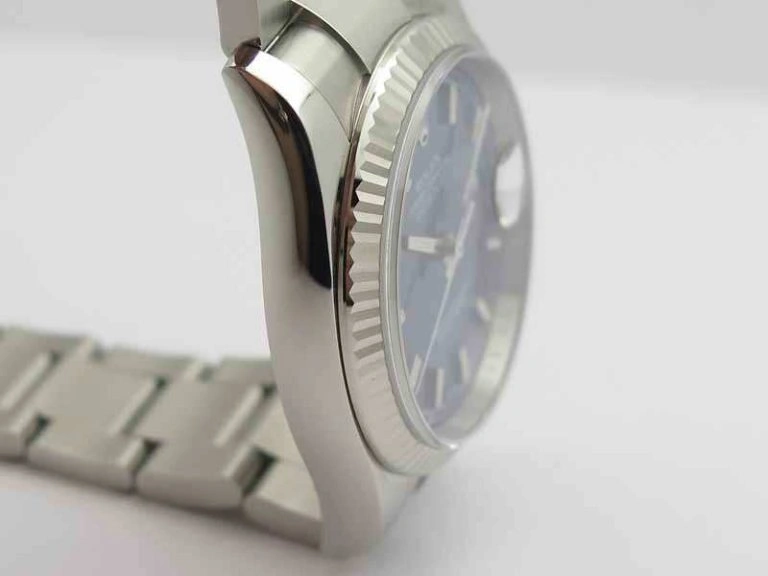 DateJust 36mm SS 116234 ARF 1:1 Best Edition Blue Dial Stick Markers On 904L SS Oyster Bracelet SA3135