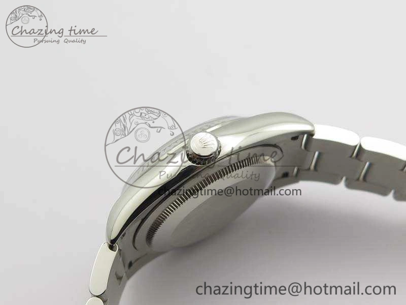 DateJust 36mm SS 116234 ARF 1:1 Best Edition Blue Roman Dial Fluted On 904L SS Oyster Bracelet SA3135