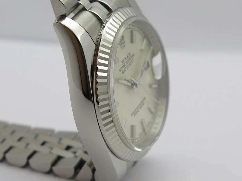 DateJust 36mm SS 116234 ARF 1:1 Best Edition Silver Dial On 904L SS Jubilee Bracelet SA3135
