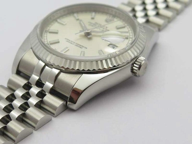 DateJust 36mm SS 116234 ARF 1:1 Best Edition Silver Dial On 904L SS Jubilee Bracelet SA3135