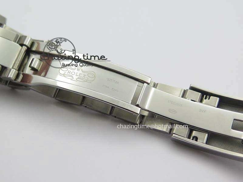 DateJust 36mm SS BP-Maker Best Edition Diamond Bezel White MOP Dial On SS Bracelet A2824 V2