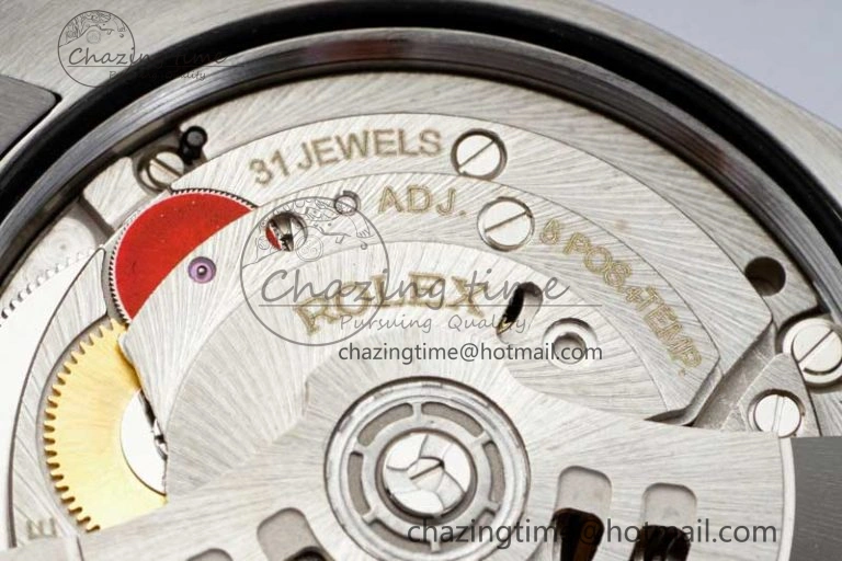 DateJust 36mm SS DIWF 1:1 Best Edition 904L Steel Gray Dial Green Markers on Jubilee Bracelet SA3235