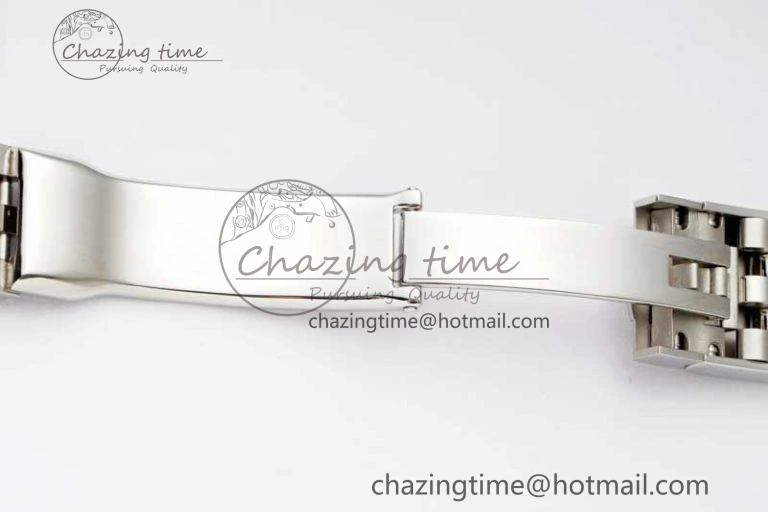 DateJust 36mm SS DIWF 1:1 Best Edition 904L Steel Gray Dial Green Markers on Jubilee Bracelet SA3235