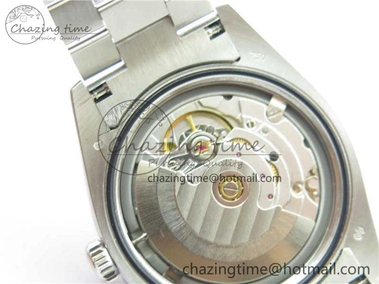 DateJust 36mm SS EDF Best Edition Green Malachite Dial on SS President Bracelet A2824