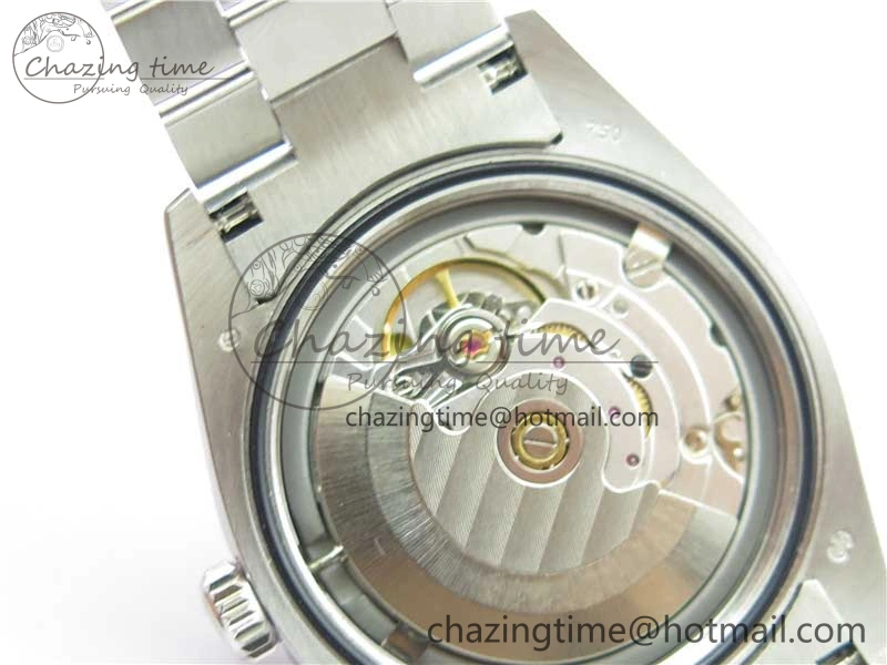 DateJust 36mm SS EDF Best Edition Green Malachite Dial on SS President Bracelet A2824
