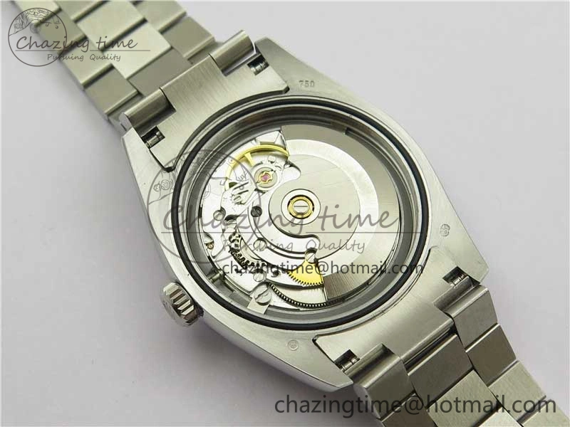 DateJust 36mm SS EDF Best Edition Green Malachite Dial on SS President Bracelet A2824
