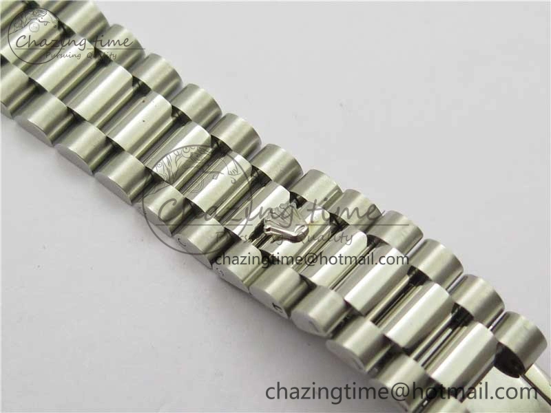 DateJust 36mm SS EDF Best Edition Green Malachite Dial on SS President Bracelet A2824