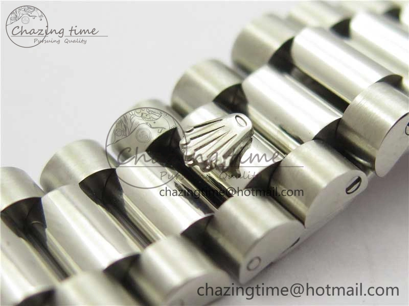 DateJust 36mm SS EDF Best Edition Green Malachite Dial on SS President Bracelet A2824