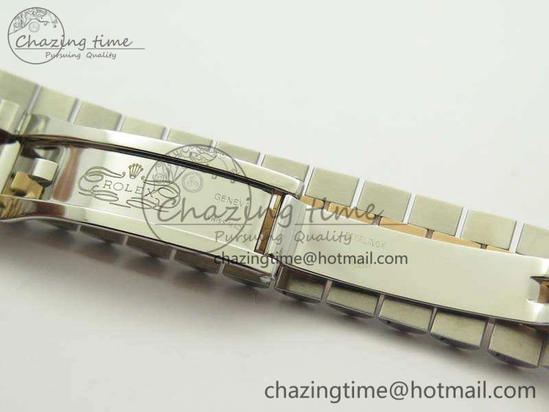 DateJust 36mm SS RG 116231 ARF 1:1 Best Edition Rose Gold Dial Fluted Bezel On SS RG Jubilee Bracelet SA3135