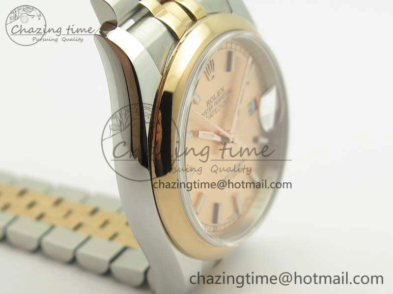 DateJust 36mm SS RG 116231 ARF 1:1 Best Edition Rose Gold Dial On SS RG Jubilee Bracelet SA3135