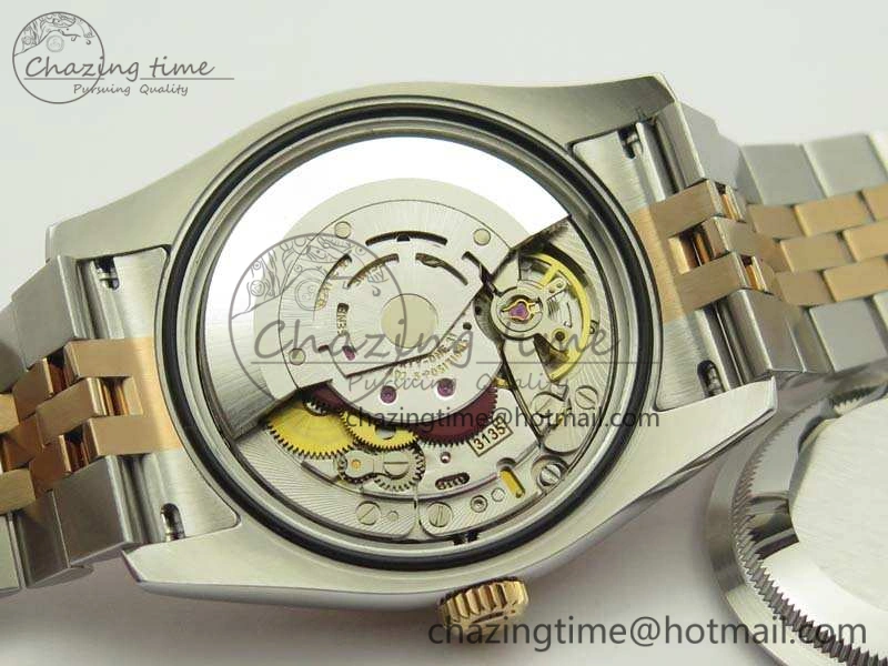 DateJust 36mm SS RG 116231 ARF 1:1 Best Edition Rose Gold Dial On SS RG Jubilee Bracelet SA3135