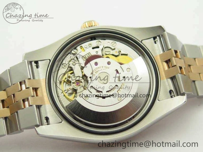 DateJust 36mm SS RG 116231 ARF 1:1 Best Edition Rose Gold Dial On SS RG Jubilee Bracelet SA3135