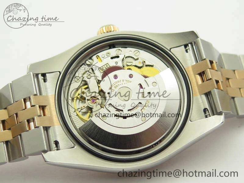 DateJust 36mm SS RG 116231 ARF 1:1 Best Edition Rose Gold Dial On SS RG Jubilee Bracelet SA3135