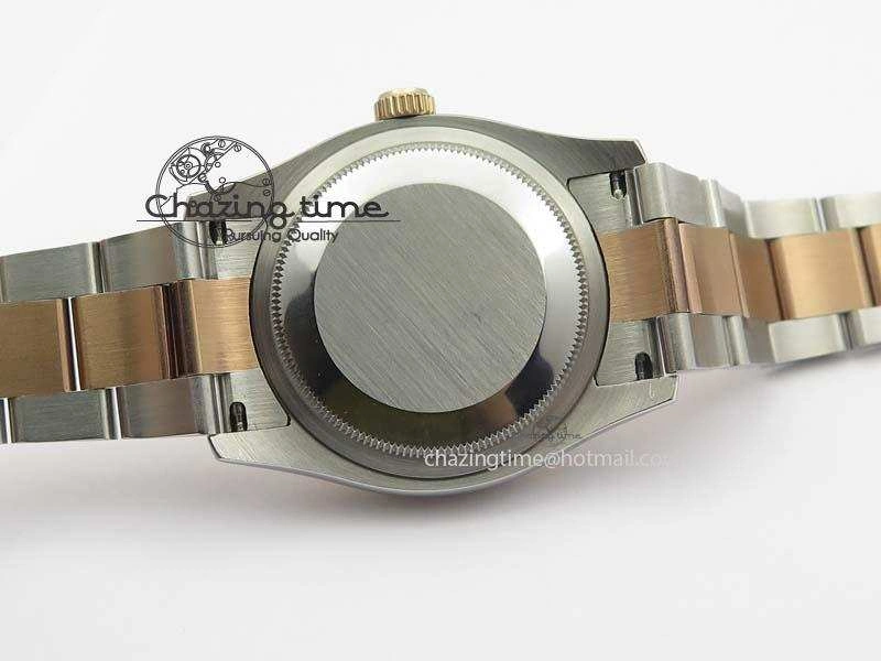 DateJust 36mm SS RG BP-Maker Best Edition MOP Diamond Markers Dial On SS RG Bracelet A2824 V2