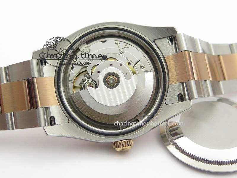 DateJust 36mm SS RG BP-Maker Best Edition MOP Diamond Markers Dial On SS RG Bracelet A2824 V2