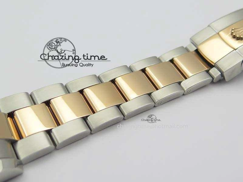 DateJust 36mm SS RG BP-Maker Best Edition MOP Diamond Markers Dial On SS RG Bracelet A2824 V2