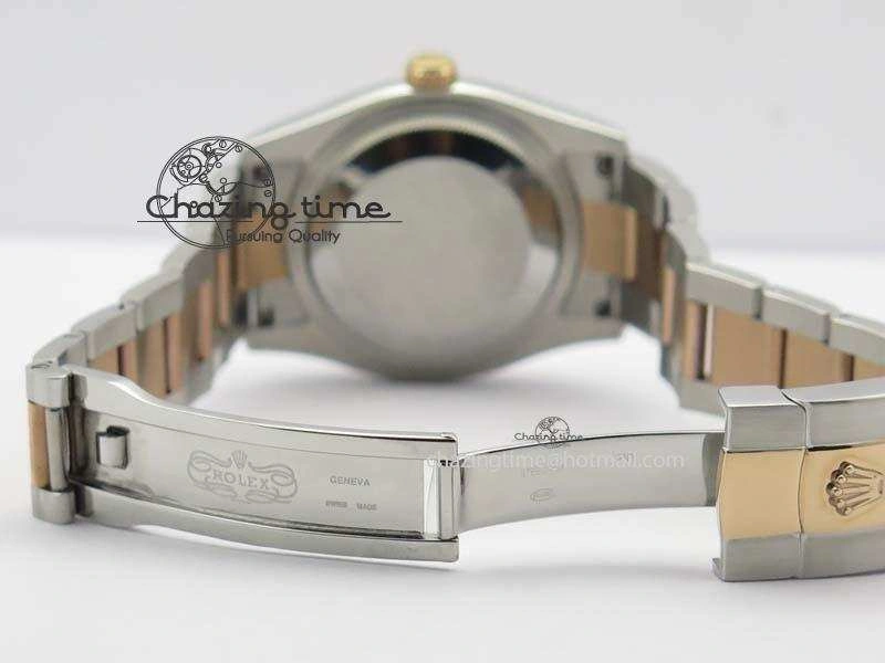DateJust 36mm SS RG BP-Maker Best Edition MOP Diamond Markers Dial On SS RG Bracelet A2824 V2