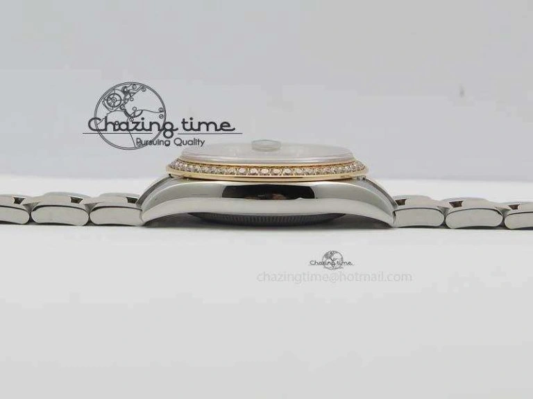 DateJust 36mm SS RG BP-Maker Best Edition MOP Diamond Markers Dial On SS RG Bracelet A2824 V2