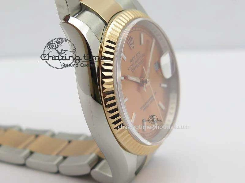 DateJust 36mm SS RG BP-Maker Best Edition Rose Gold Dial On SS RG Bracelet A2824 V2