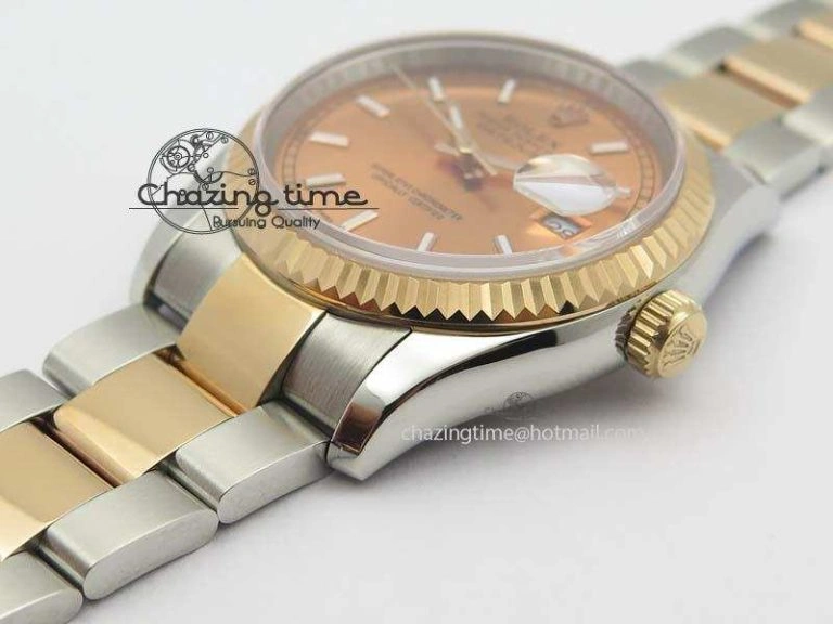 DateJust 36mm SS RG BP-Maker Best Edition Rose Gold Dial On SS RG Bracelet A2824 V2
