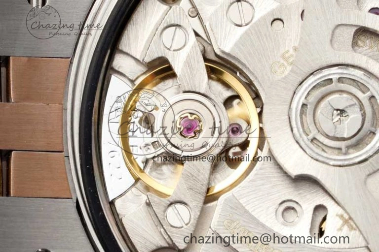 DateJust 36mm SS RG DIWF 1:1 Best Edition 904L Steel White Stick Dial on Jubilee Bracelet SA3235